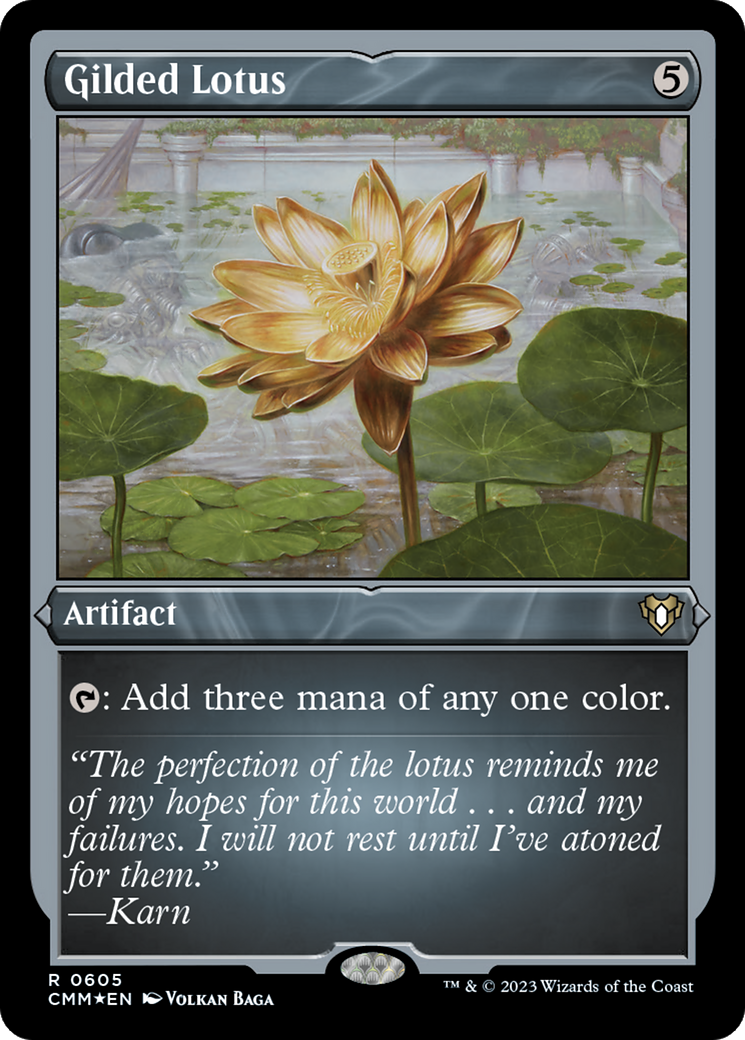 Gilded Lotus [CMM-605]
