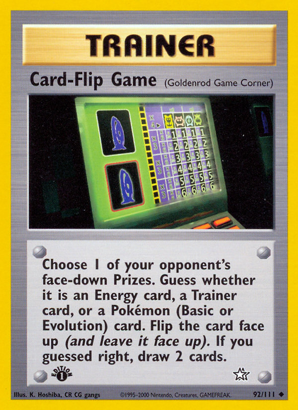 Card-Flip Game [NEO1-92]
