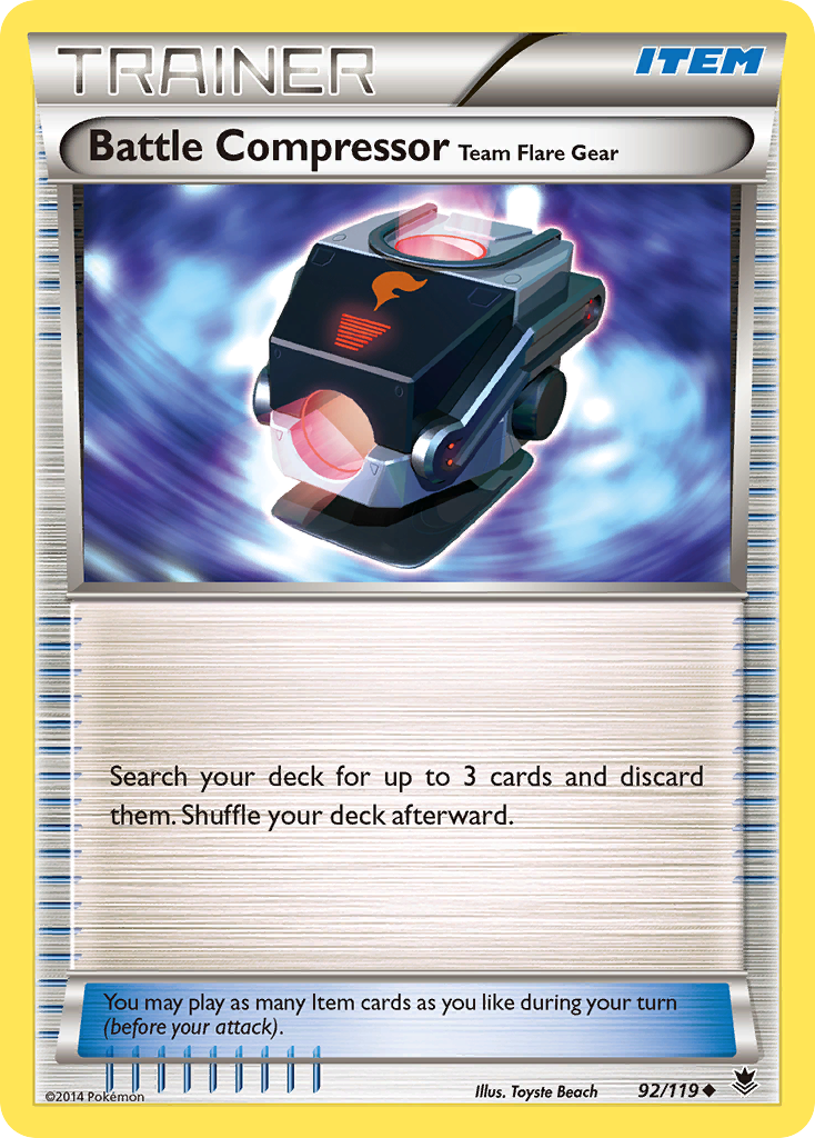 Battle Compressor Team Flare Gear [XY4-92]