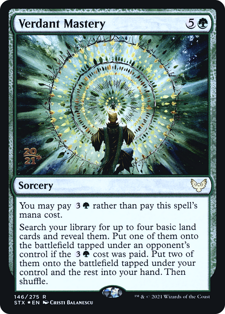 Verdant Mastery - Prerelease Promo [PSTX-146s]