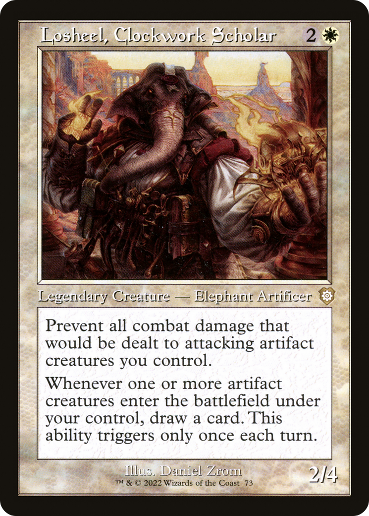 Losheel, Clockwork Scholar [BRC-73]