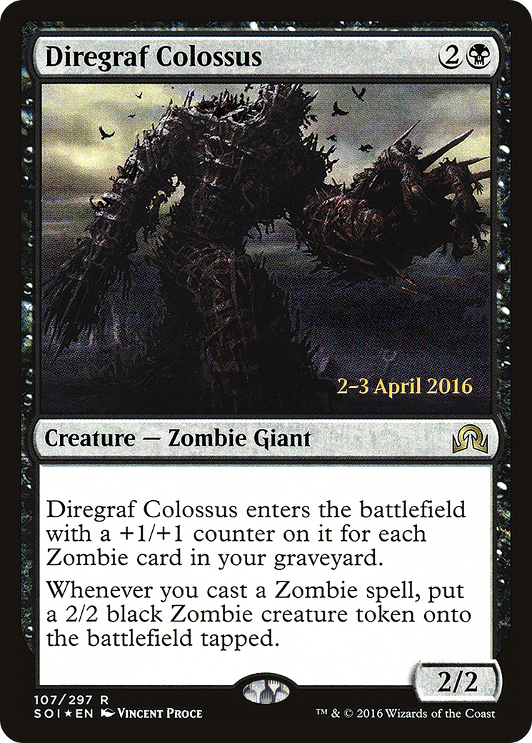 Diregraf Colossus - Prerelease Promo [PSOI-107s]