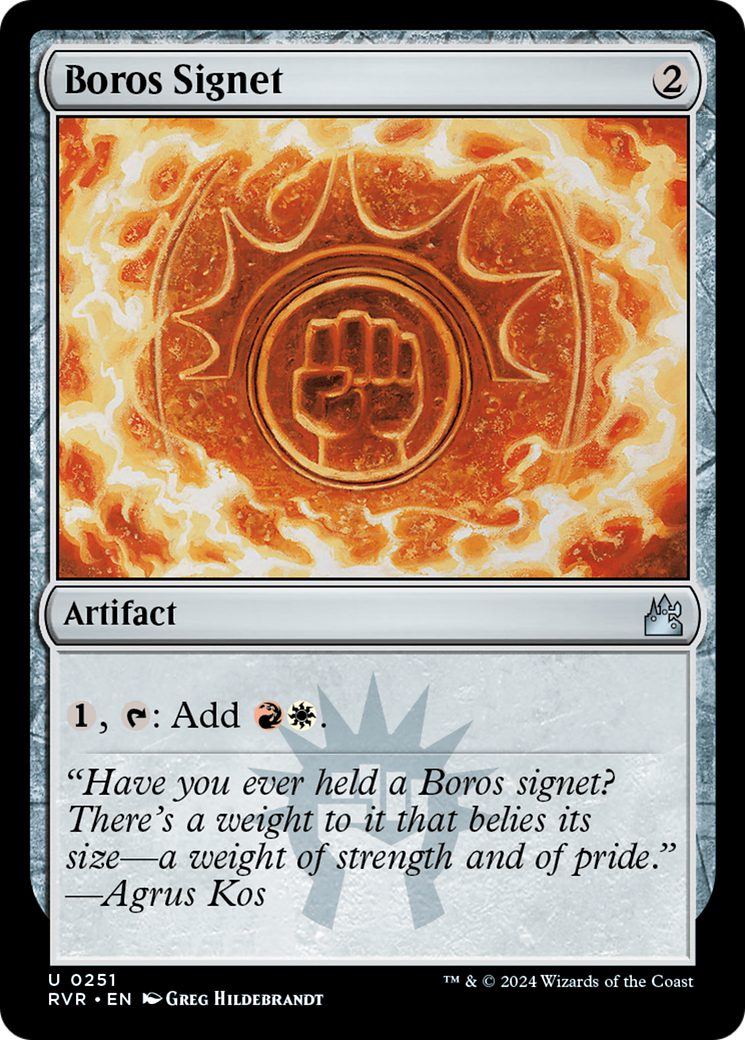 Boros Signet [RVR-251]