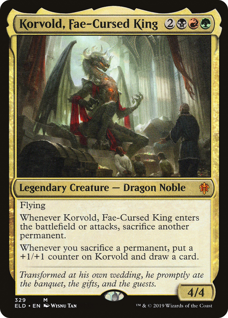 Korvold, Fae-Cursed King [ELD-329]