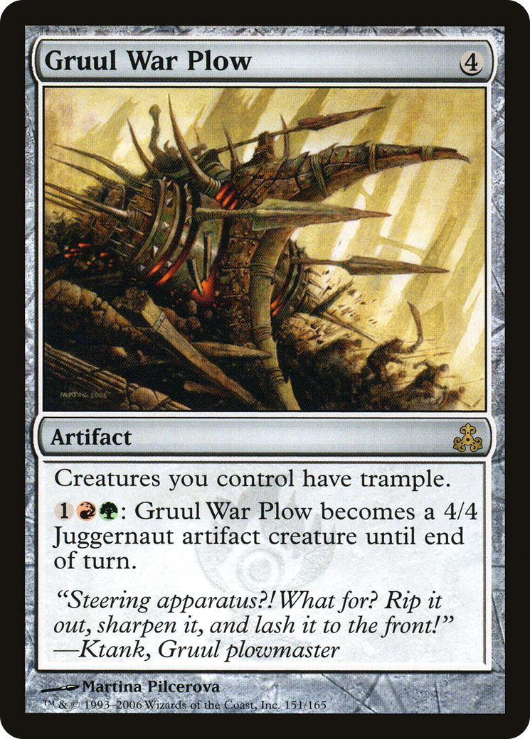 Gruul War Plow [GPT-151]