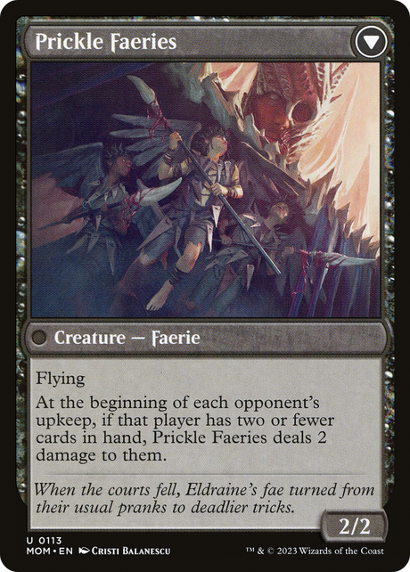 Invasion of Eldraine // Prickle Faeries [MOM-113]