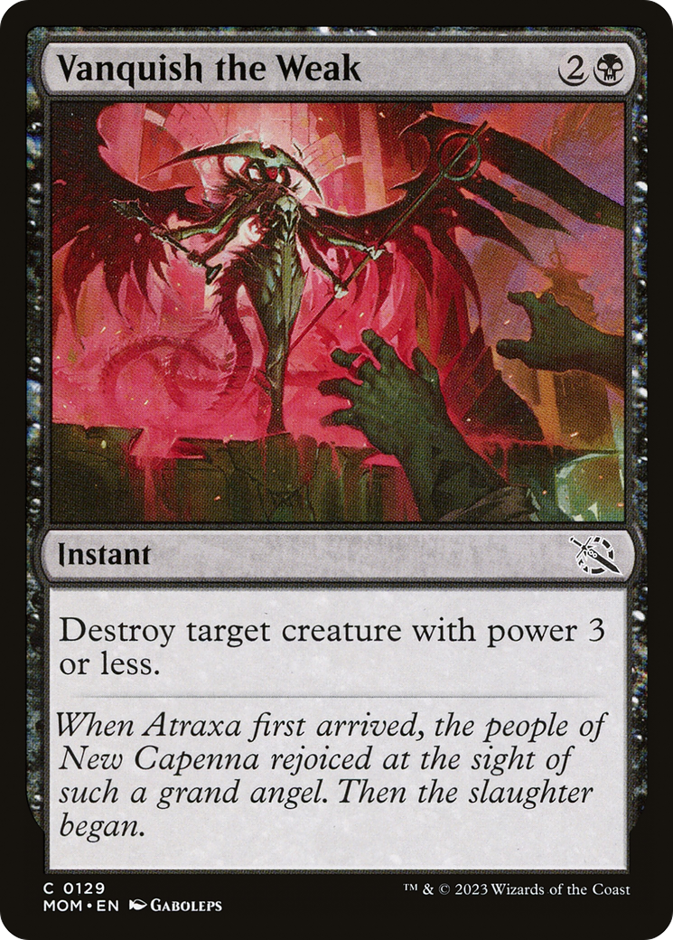 Vanquish the Weak [MOM-129]