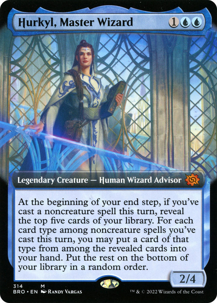 Hurkyl, Master Wizard - Extended Art [BRO-314]