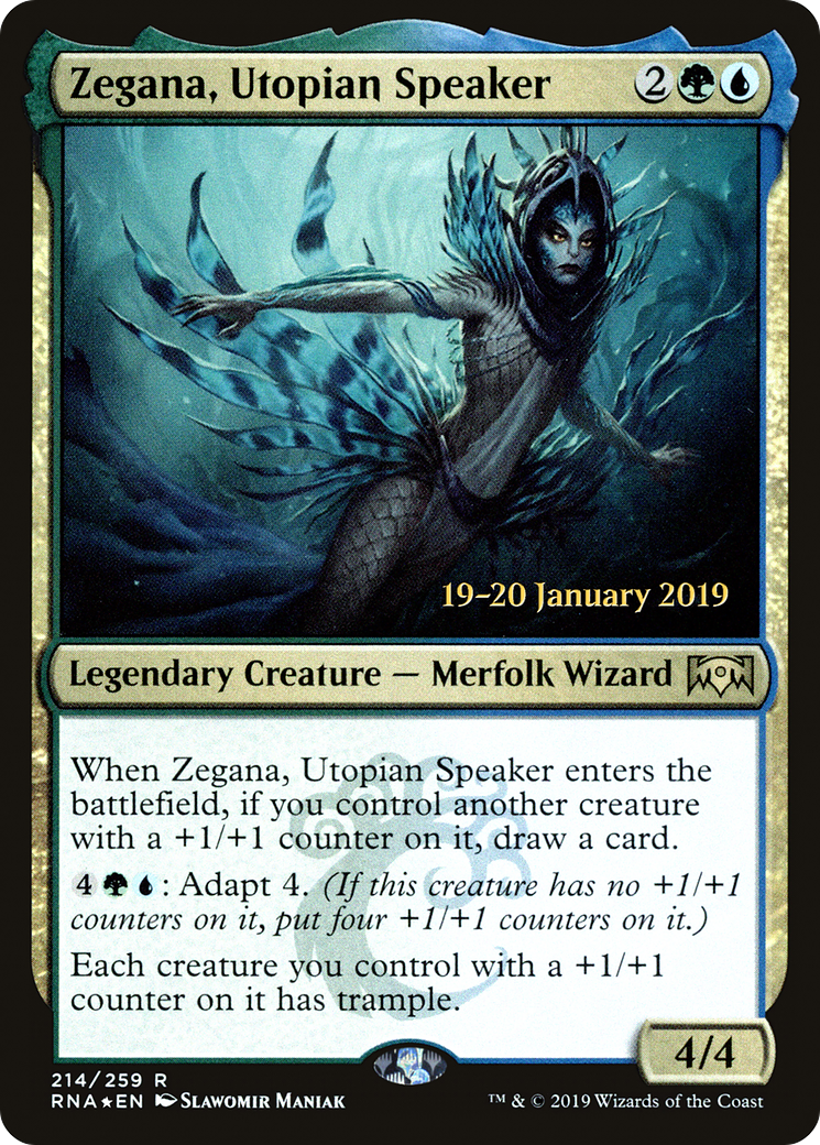 Zegana, Utopian Speaker - Prerelease Promo [PRNA-214s]