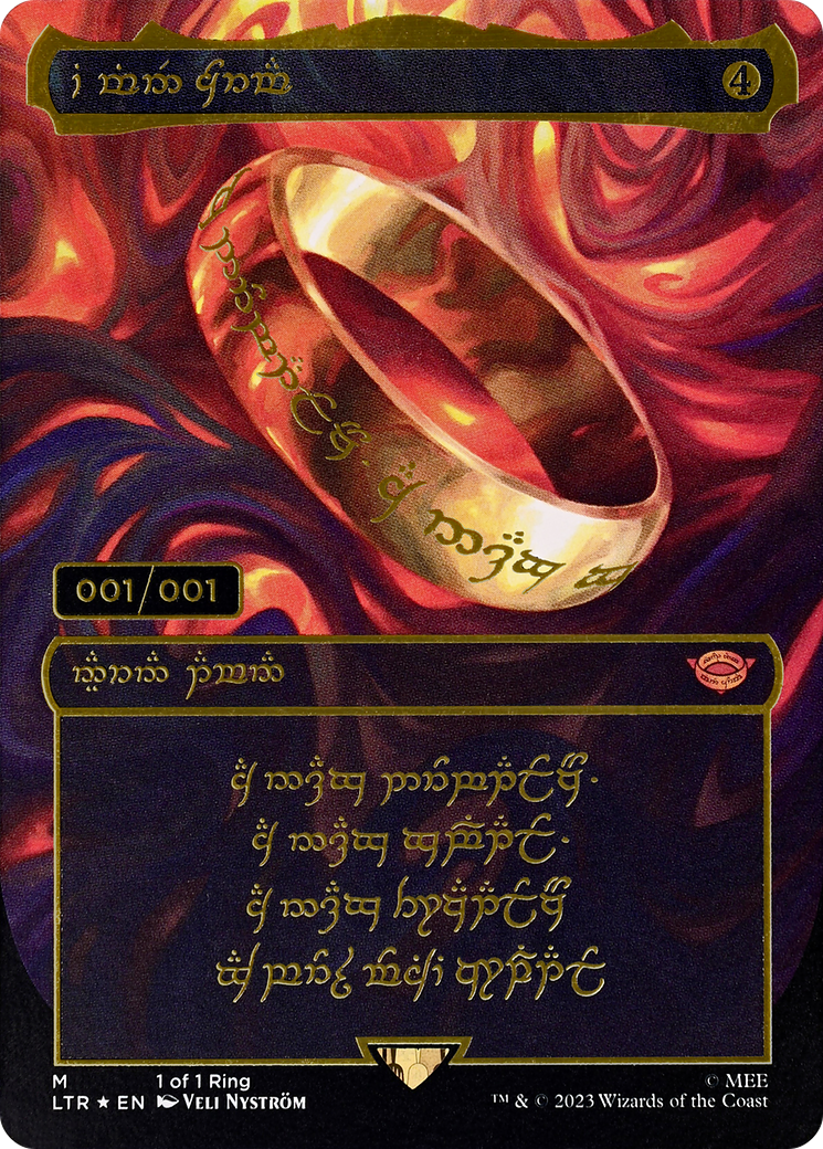The One Ring - Borderless - Serialized - Full Art [LTR-0]