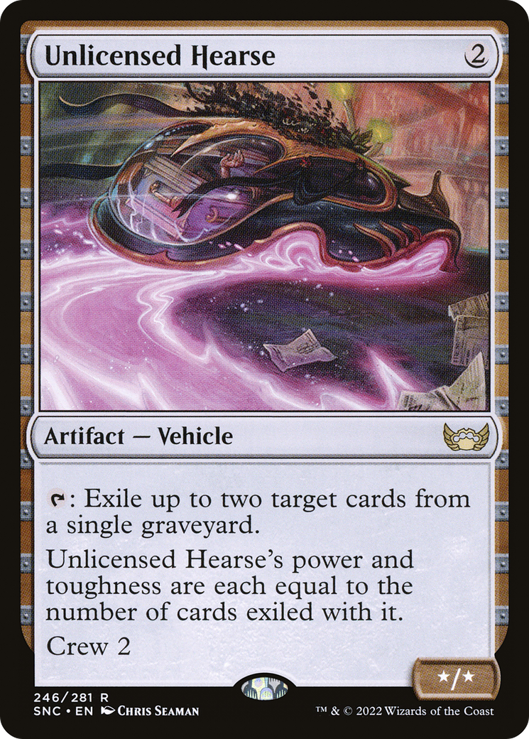 Unlicensed Hearse [SNC-246]