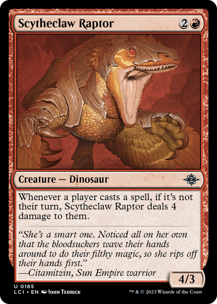 Scytheclaw Raptor [LCI-165]