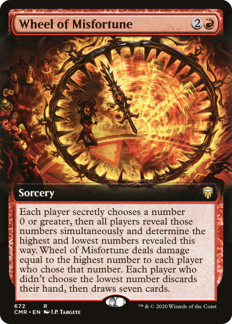 Wheel of Misfortune - Extended Art [CMR-672]