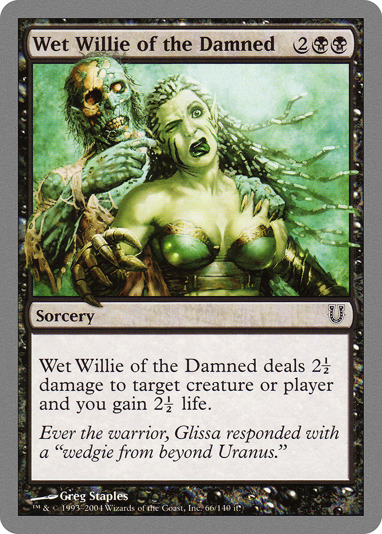 Wet Willie of the Damned [UNH-66]
