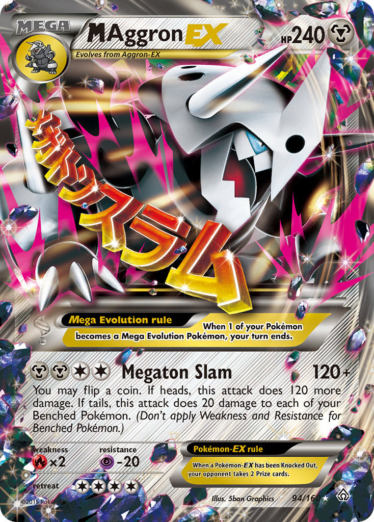 M Aggron-EX [XY5-94]