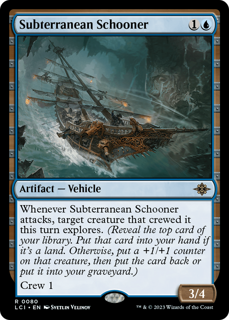 Subterranean Schooner [LCI-80]