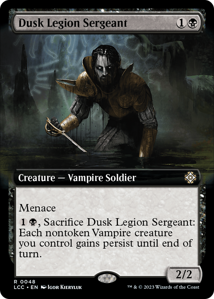 Dusk Legion Sergeant - Extended Art [LCC-48]