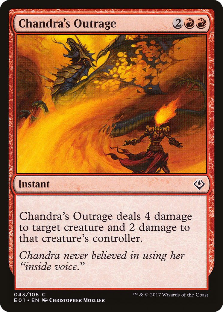 Chandra's Outrage [E01-43]