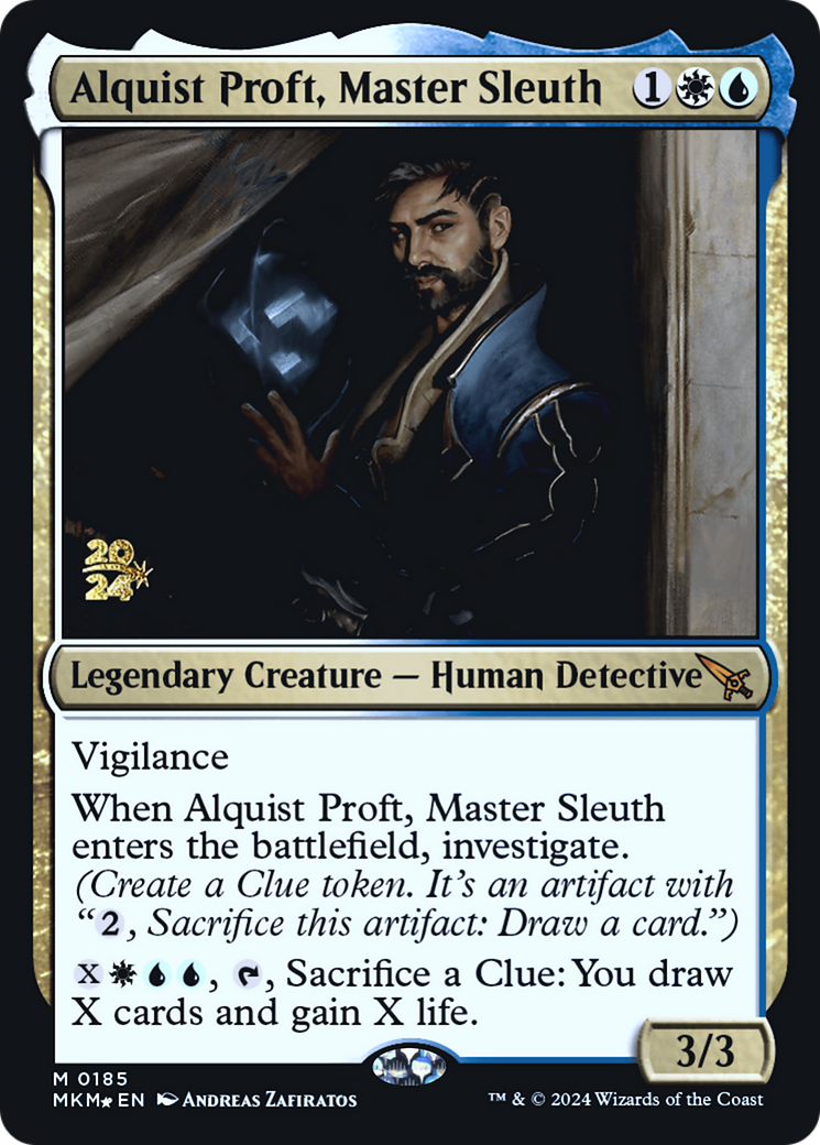 Alquist Proft, Master Sleuth - Prerelease Promo [PMKM-185s]