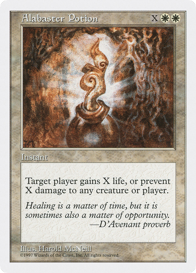 Alabaster Potion [5ED-3]