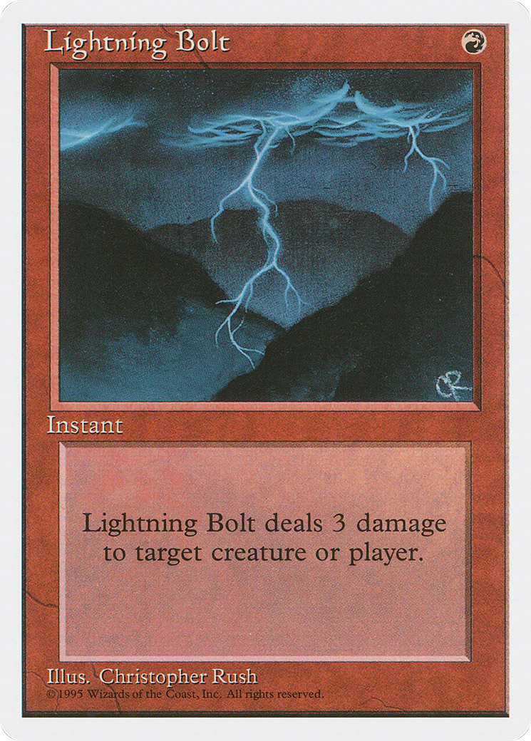 Lightning Bolt [4ED-208]