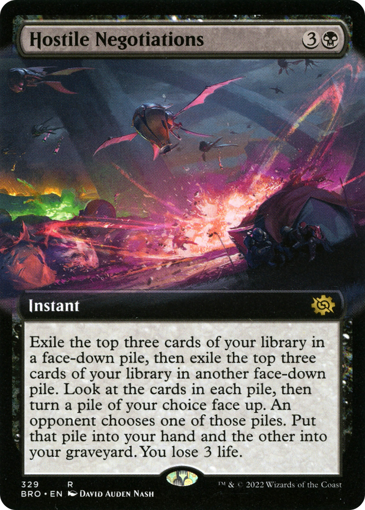 Hostile Negotiations - Extended Art [BRO-329]