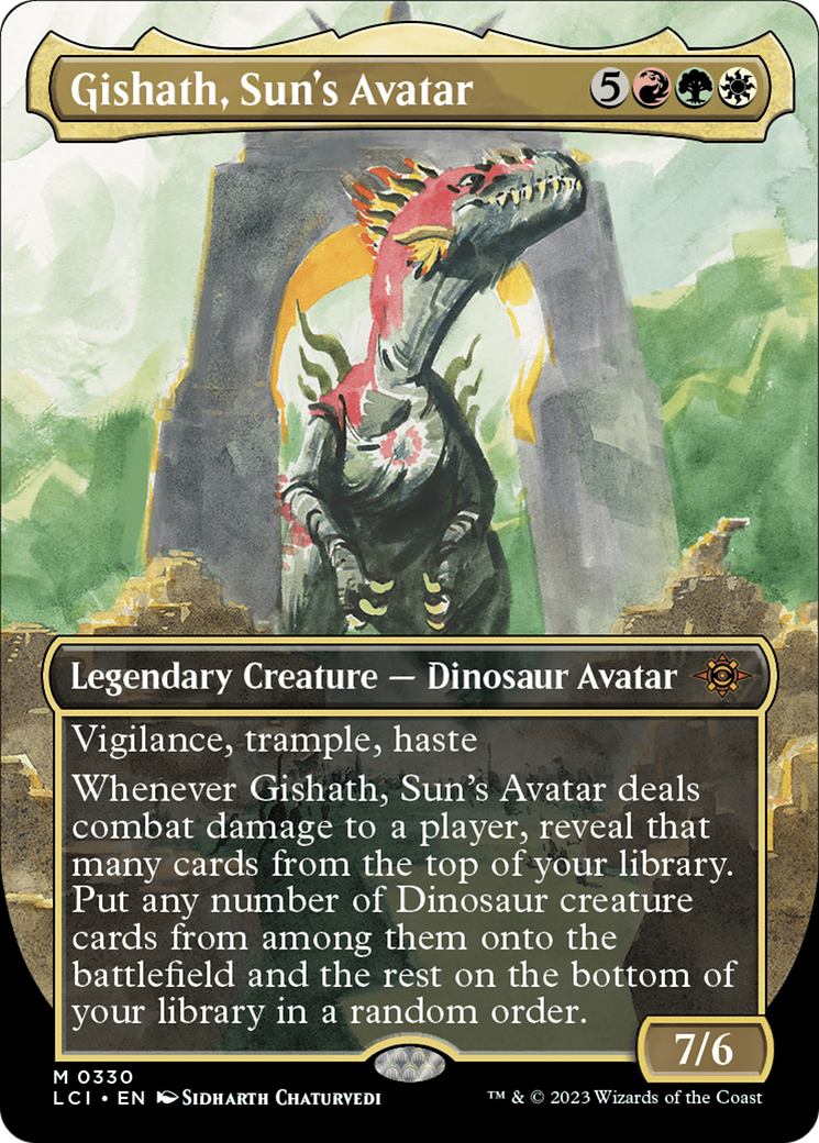 Gishath, Sun's Avatar - Borderless [LCI-330]