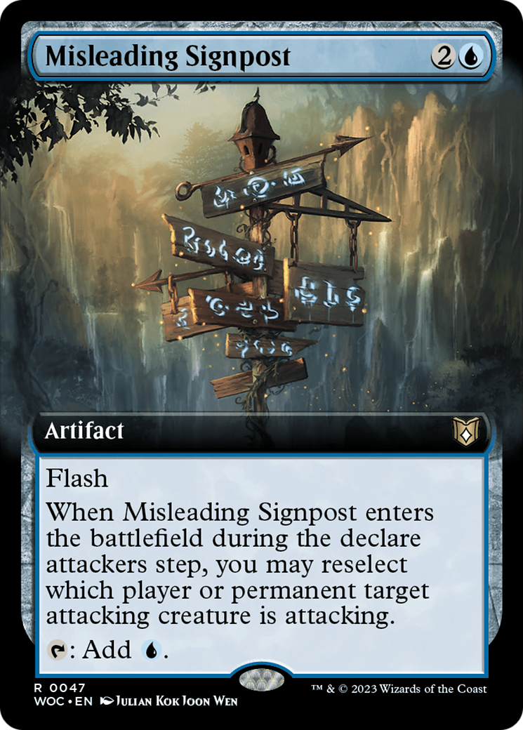 Misleading Signpost - Extended Art [WOC-47]