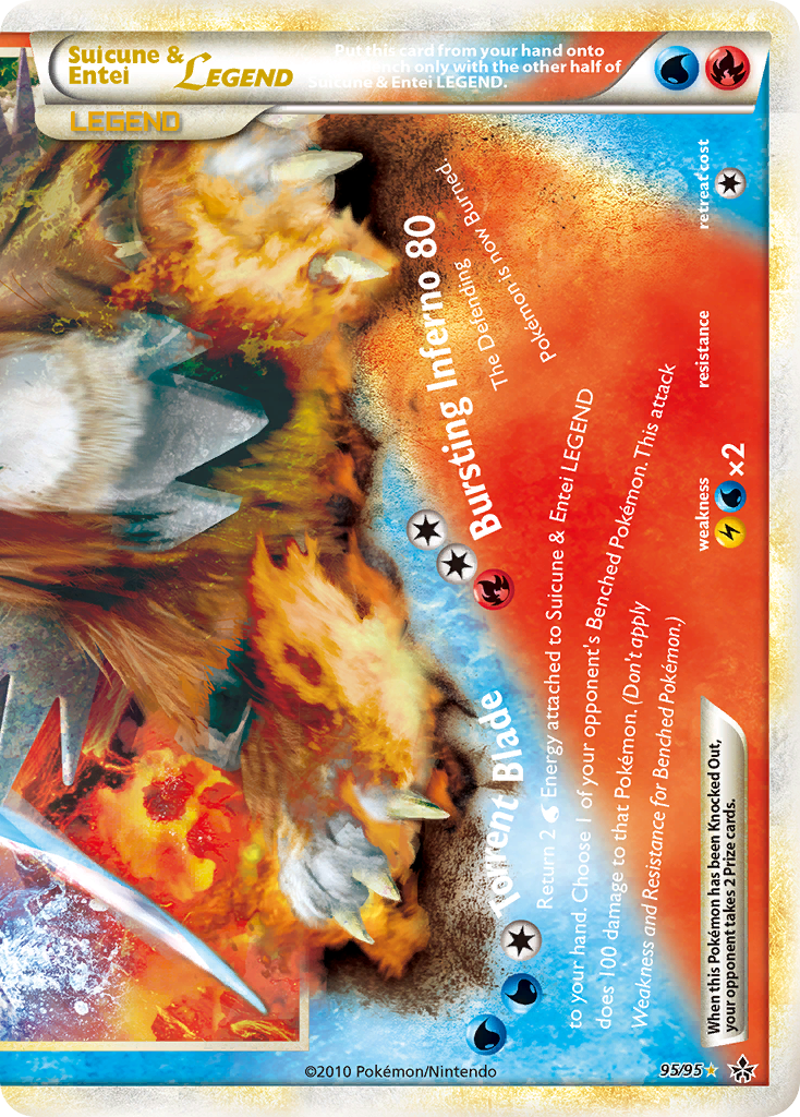 Suicune & Entei LEGEND [HGSS2-95]