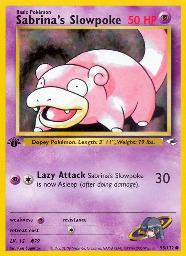 Sabrina's Slowpoke [GYM1-95]