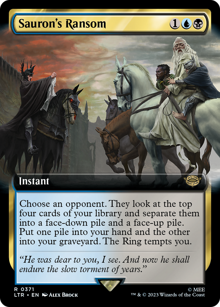 Sauron's Ransom - Extended Art [LTR-371]