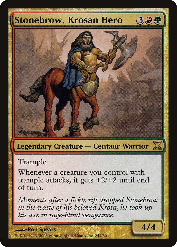 Stonebrow, Krosan Hero [TSP-247]