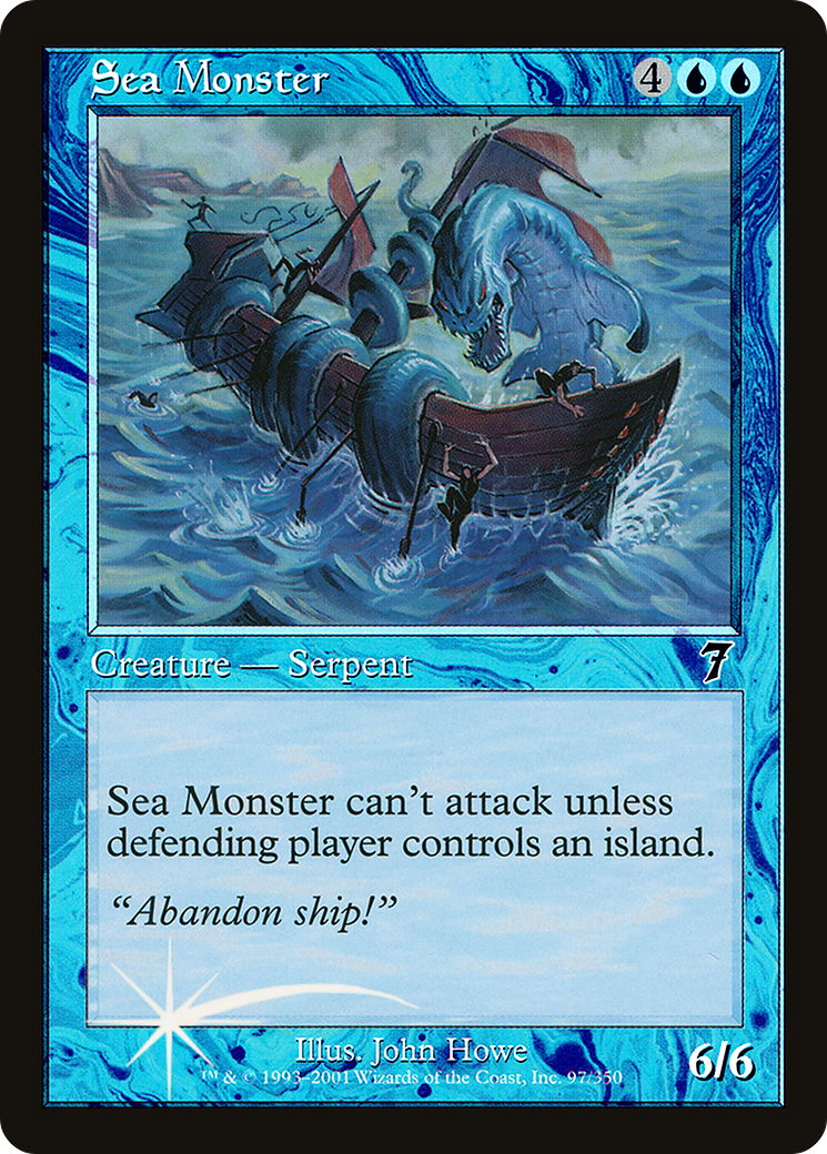 Sea Monster [7ED-97★]