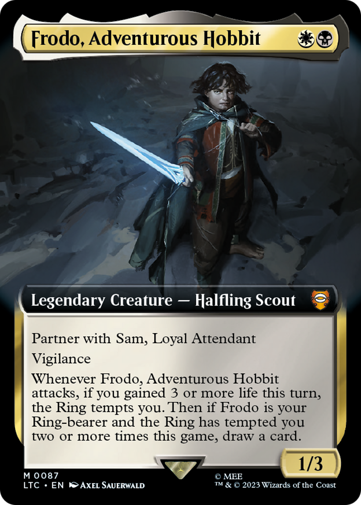 Frodo, Adventurous Hobbit - Extended Art [LTC-87]