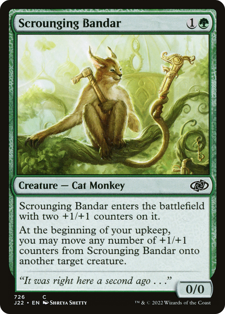 Scrounging Bandar [J22-726]