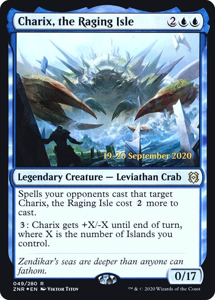 Charix, the Raging Isle - Prerelease Promo [PZNR-49s]
