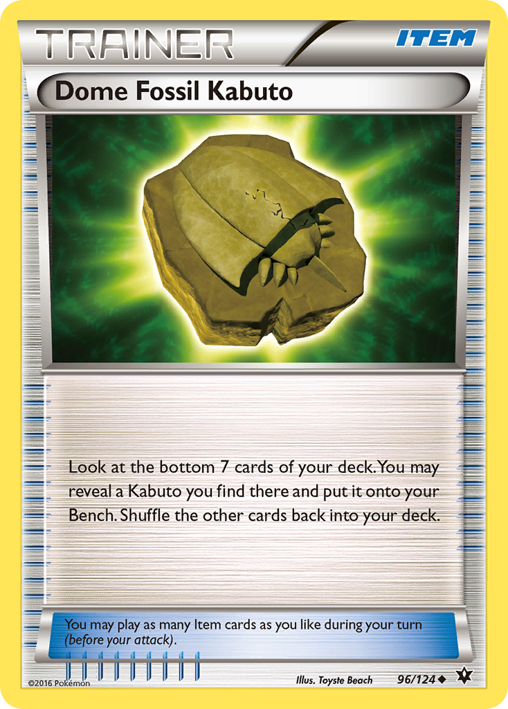 Dome Fossil Kabuto [XY10-96]
