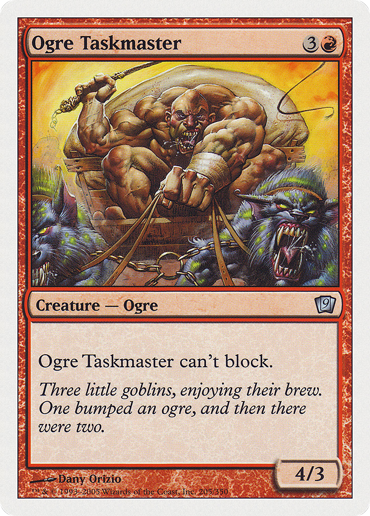 Ogre Taskmaster [9ED-205]