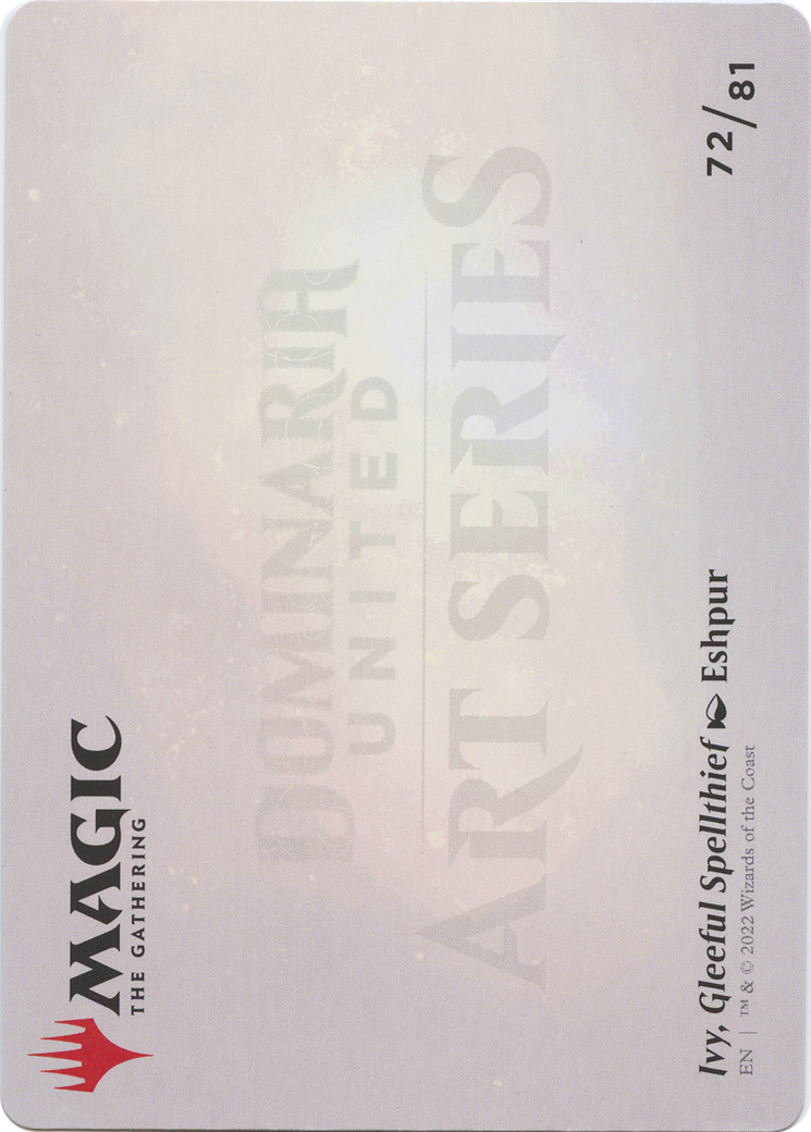 Ivy, Gleeful Spellthief // Ivy, Gleeful Spellthief [ADMU-72]