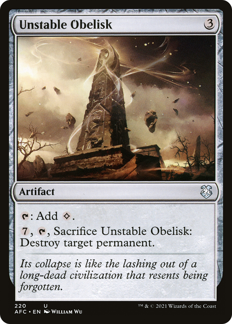 Unstable Obelisk [AFC-220]