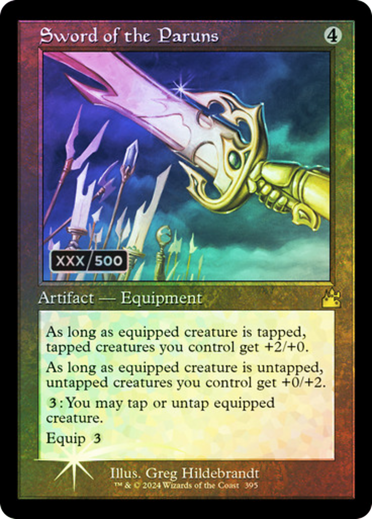 Sword of the Paruns - Serialized [RVR-395z]