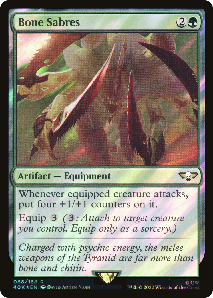 Bone Sabres - Surge Foil [40K-88★]