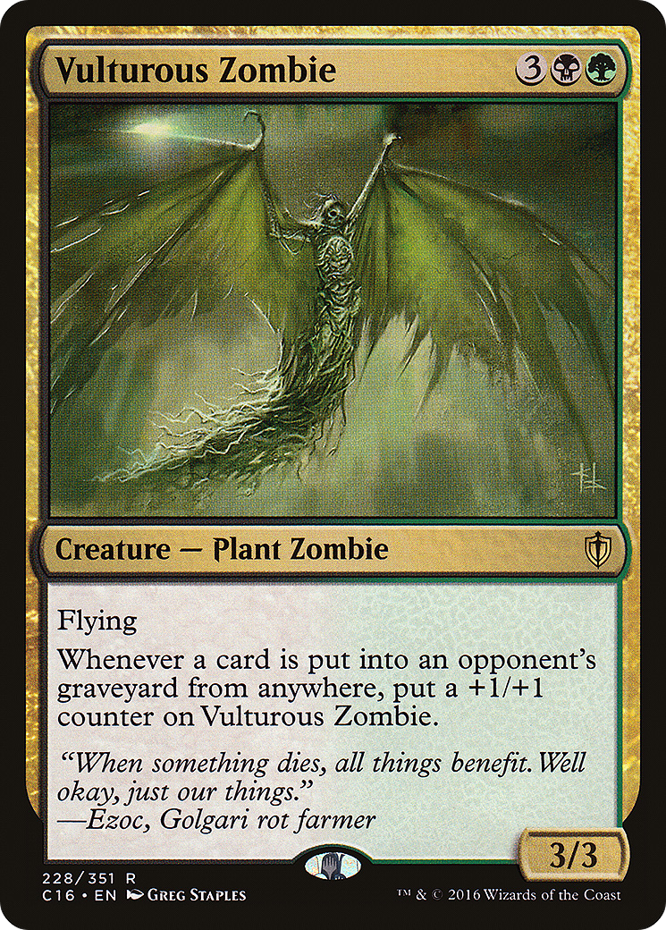 Vulturous Zombie [C16-228]