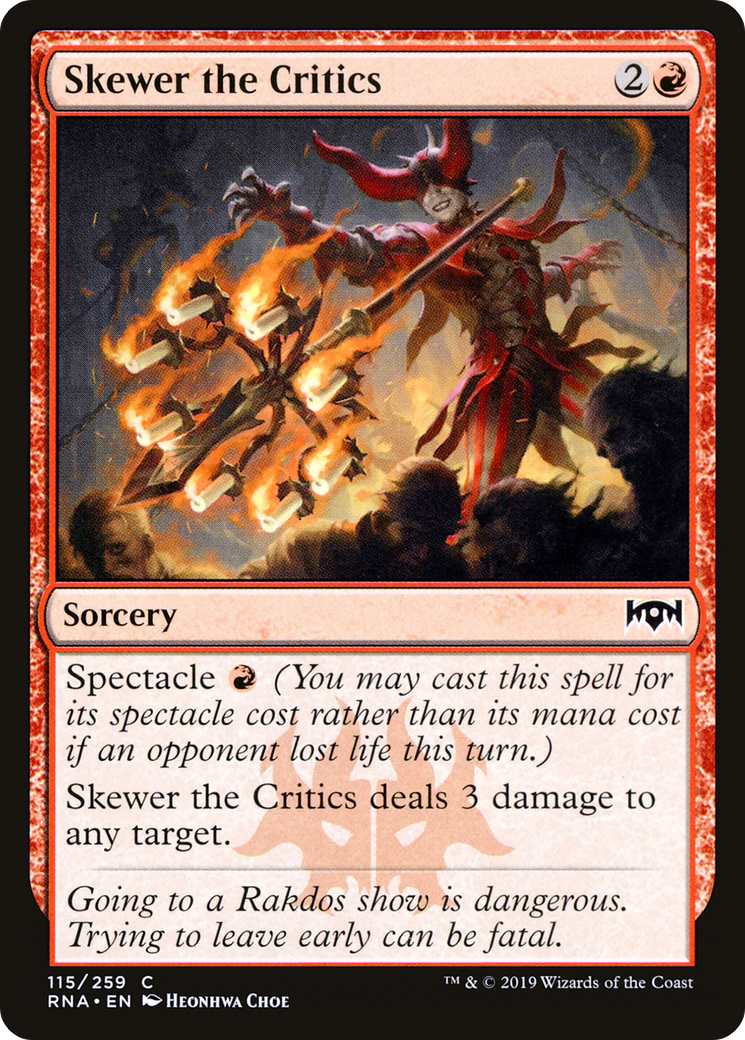 Skewer the Critics [RNA-115]