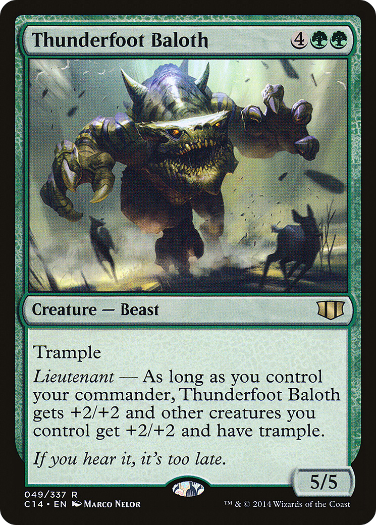 Thunderfoot Baloth [C14-49]