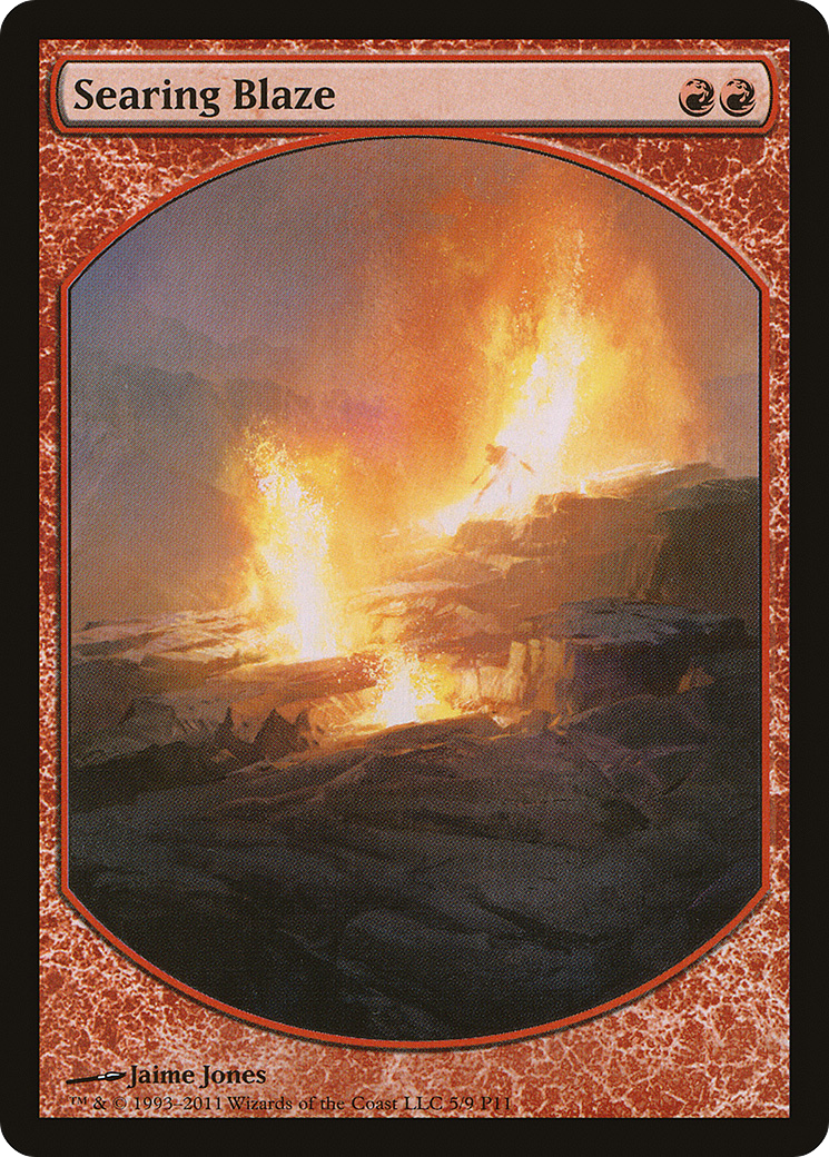 Searing Blaze - Full Art - Promo [P11-5]