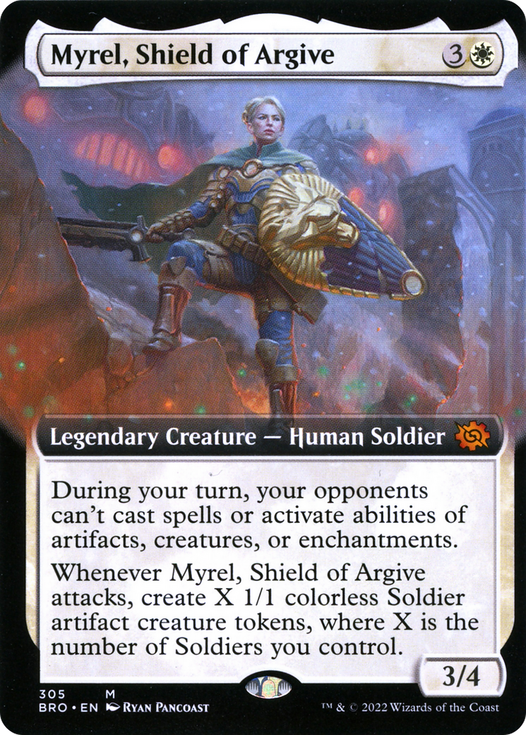 Myrel, Shield of Argive - Extended Art [BRO-305]