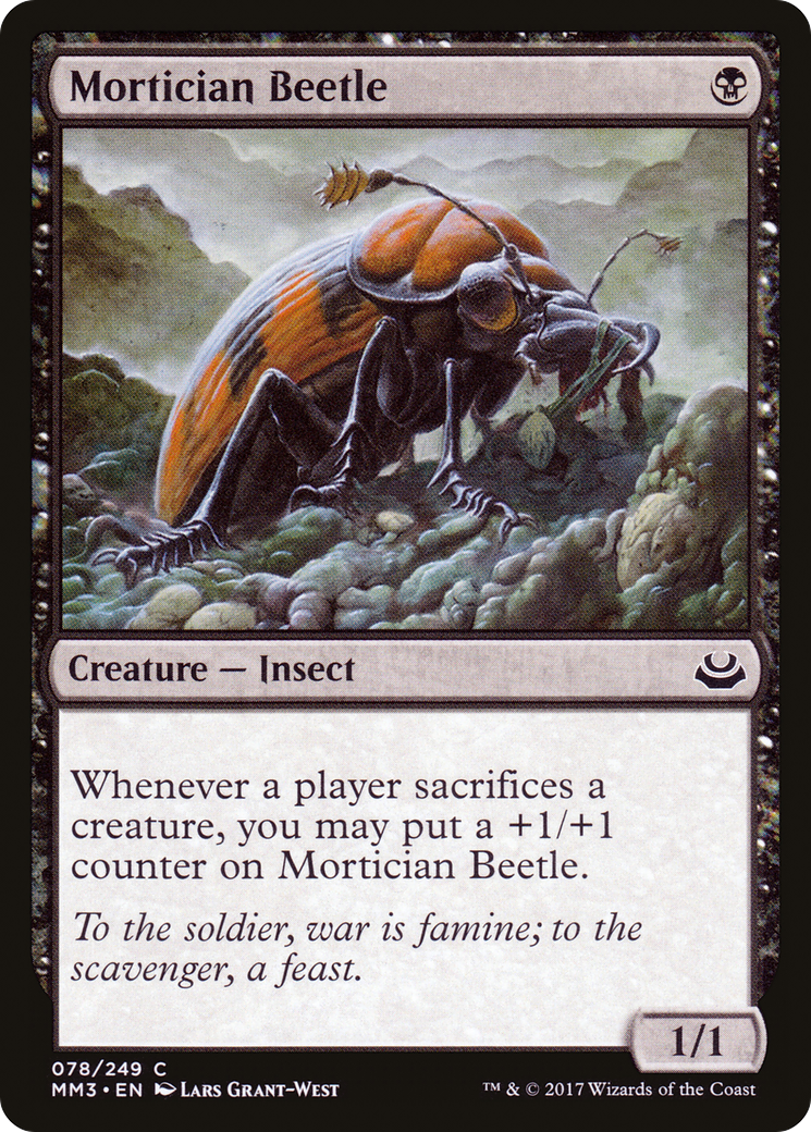 Mortician Beetle [MM3-78]