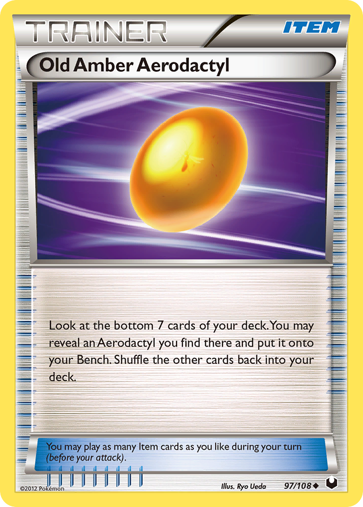 Old Amber Aerodactyl [BW5-97]