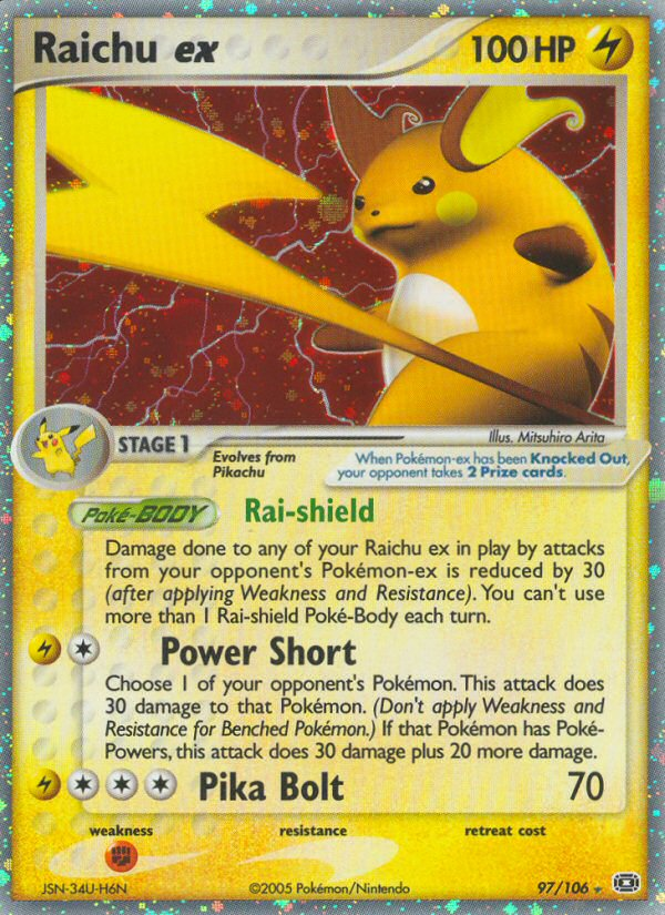 Raichu ex [EX9-97]